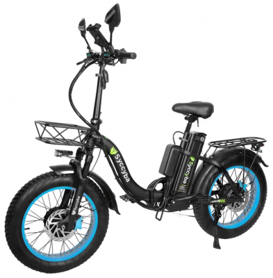 Электровелосипед SYCCYBA F11 DUAL BLUE