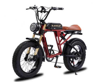 Электровелосипед AKEZ SUPER 73 S2 48V13Ah красный