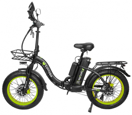 Электровелосипед SYCCYBA F11 DUAL GREEN