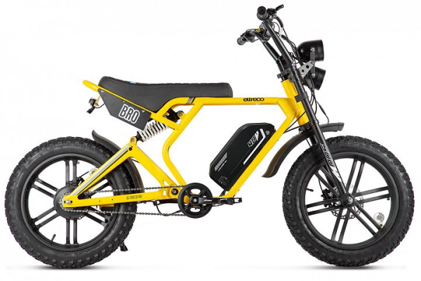 Электровелосипед Eltreco BRO 500 желтый