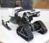 Детский снегоход Gekkon Snow (Снегоцикл) бело-зеленый