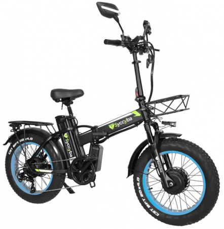 Электровелосипед SYCCYBA F10 BLUE