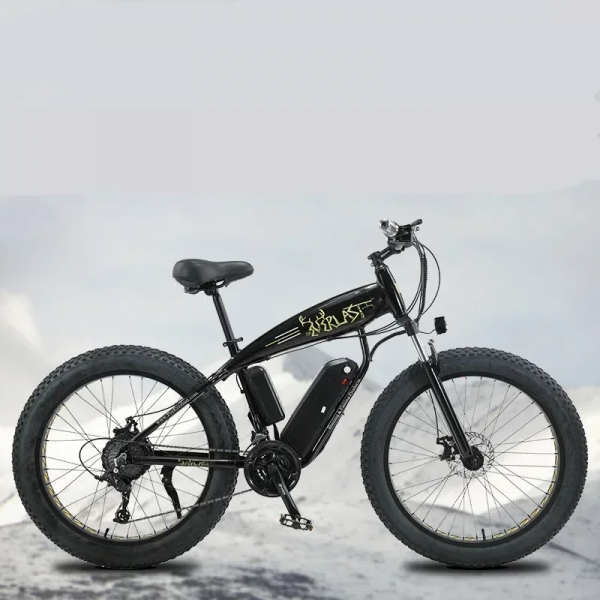 Электровелосипед AKEZ Shark 36V13Ah (спицы) черный