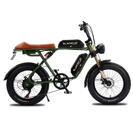 Электровелосипед AKEZ SUPER 73 S1 48V18Ah зеленый