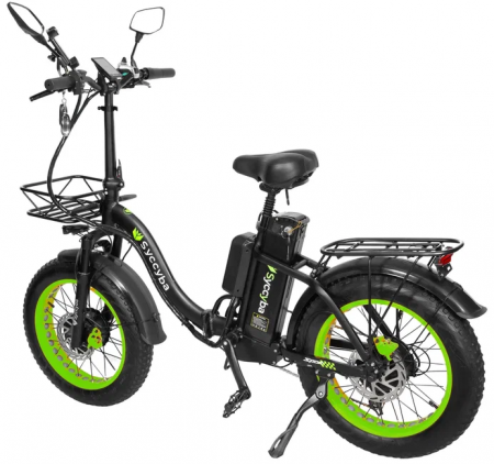 Электровелосипед SYCCYBA F11 DUAL GREEN