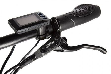 Велогибрид Eltreco XT 850 new серо-синий