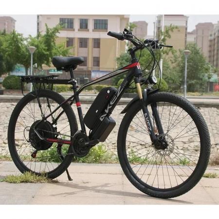 Электровелосипед AKEZ Warrior 48V13Ah черный