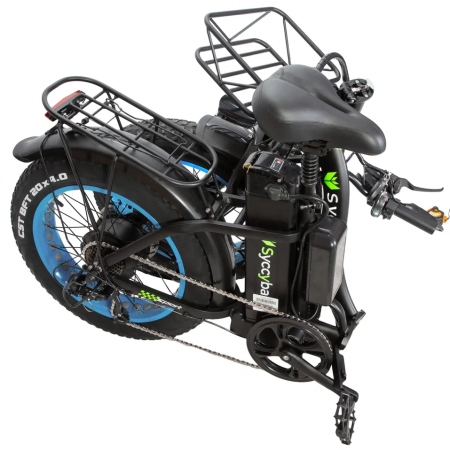 Электровелосипед Syccyba H2 (F11) DUAL 23AH синий