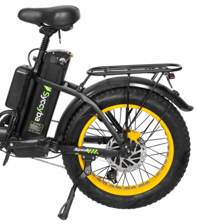 Электровелосипед SYCCYBA F11 DUAL YELLOW