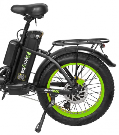 Электровелосипед SYCCYBA F11 DUAL GREEN