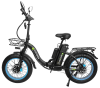 Электровелосипед Syccyba H2 (F11) DUAL 20AH синий