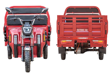 Грузовой электротрицикл Rutrike Антей PRO 1500 красный