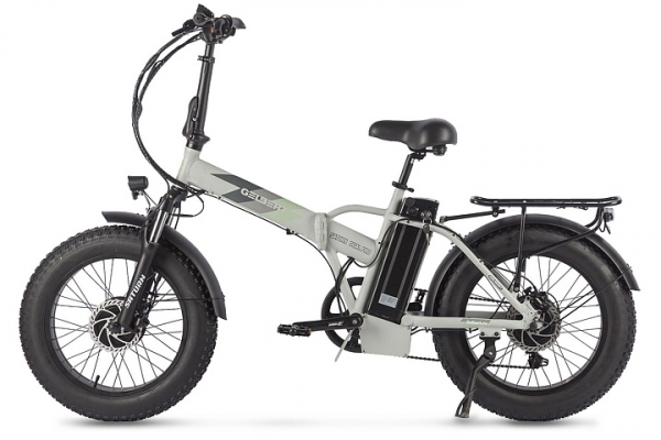 Электровелосипед Gelbert Saturn Dual PRO серый