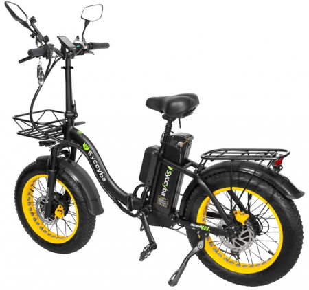 Электровелосипед SYCCYBA F11 DUAL YELLOW