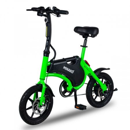 Электровелосипед Minako Smart 10 Ah Зеленый