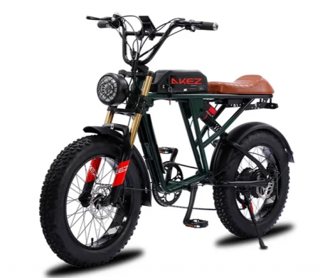 Электровелосипед AKEZ SUPER 73 S2 48V13Ah зеленый
