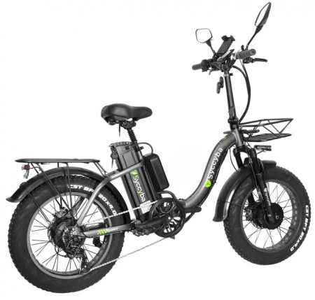 Электровелосипед SYCCYBA F11 DUAL GRAY