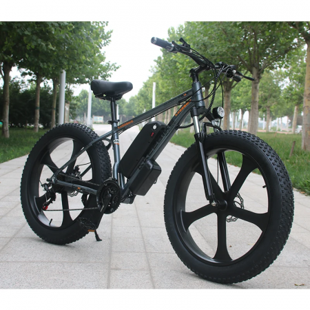 Электровелосипед AKEZ Hongze Snow 48V13Ah серый