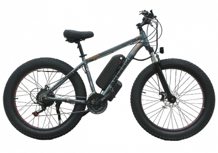 Электровелосипед AKEZ Hongze Snow 48V13Ah (спицы) серый