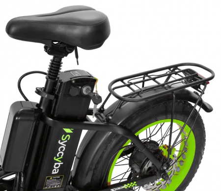 Электровелосипед SYCCYBA F11 DUAL GREEN