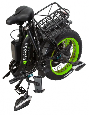 Электровелосипед SYCCYBA F11 DUAL GREEN