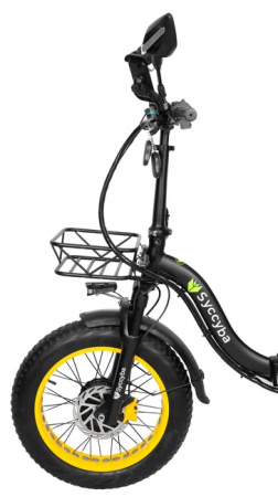 Электровелосипед SYCCYBA F11 DUAL YELLOW