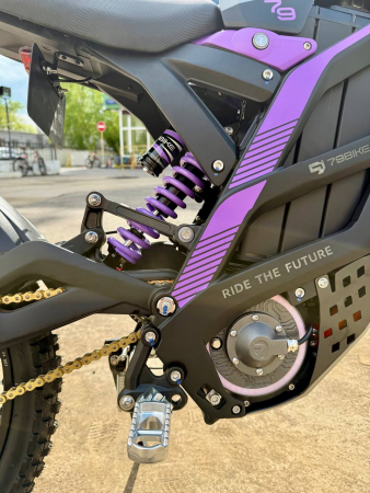 Электромотоцикл эндуро 79bike Falcon Pro пурпурный