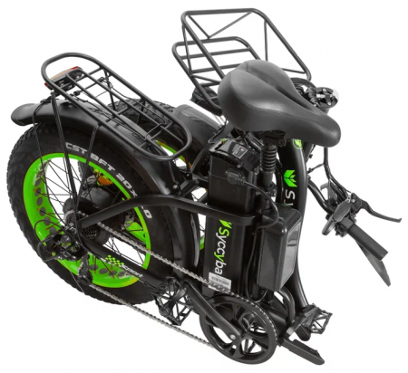Электровелосипед SYCCYBA F11 DUAL GREEN