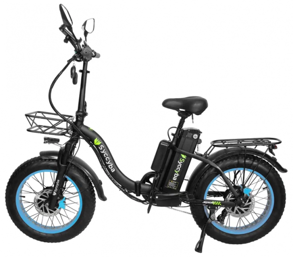 Электровелосипед SYCCYBA F11 DUAL BLUE