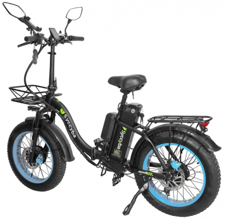 Электровелосипед SYCCYBA F11 DUAL BLUE