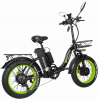 Электровелосипед SYCCYBA F11 DUAL GREEN