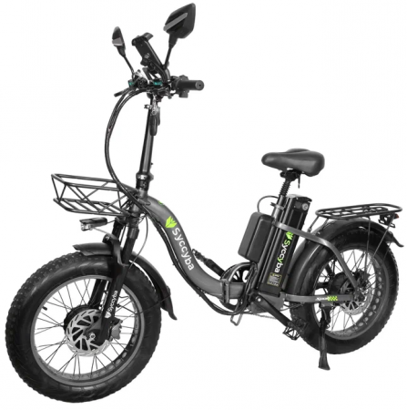 Электровелосипед SYCCYBA F11 DUAL GRAY