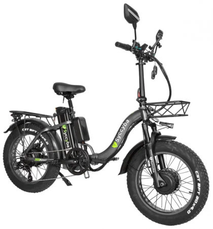Электровелосипед SYCCYBA F11 DUAL GRAY