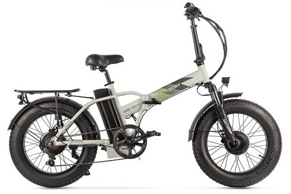 Электровелосипед Gelbert Saturn Dual PRO серый