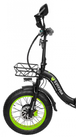 Электровелосипед SYCCYBA F11 DUAL GREEN