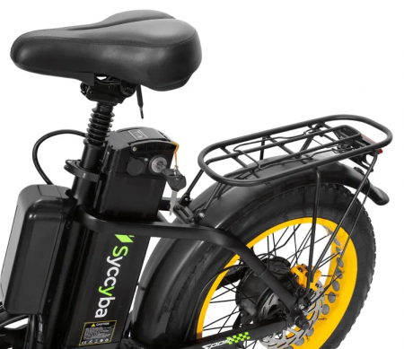 Электровелосипед SYCCYBA F11 DUAL YELLOW