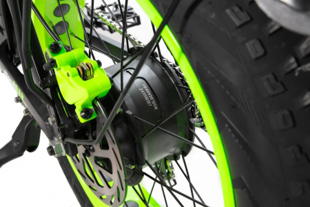 Электровелосипед SYCCYBA F11 DUAL GREEN
