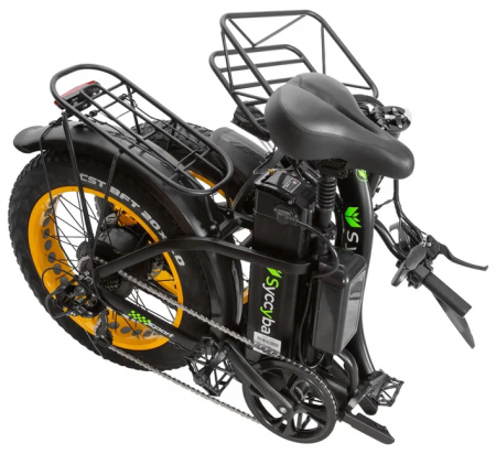 Электровелосипед SYCCYBA F11 DUAL YELLOW