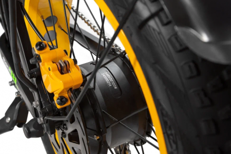 Электровелосипед SYCCYBA F11 DUAL YELLOW