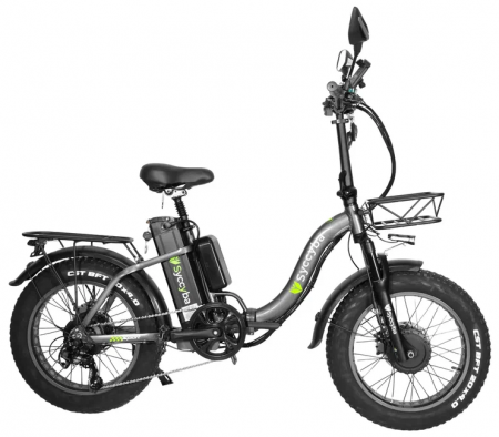 Электровелосипед SYCCYBA F11 DUAL GRAY